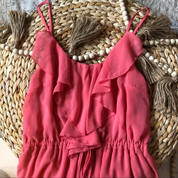 ✨Bundle 5 for $25 🏷 
🍉 Pink Ruffle Dress - Picture 2 of 10
